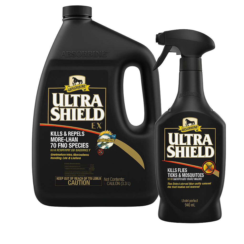 UltraShield® Set – 1 L Sprühflasche + 3,8 L Nachfüllkanister